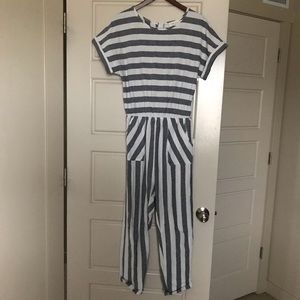 Striped Jumpsuit